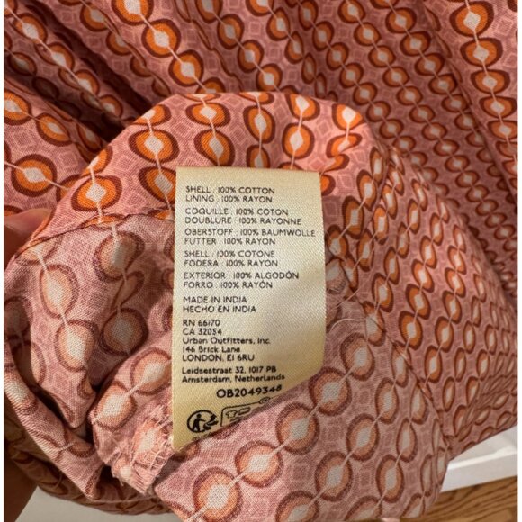 Free People Star Dip Mini Dress Glass Roses Combo Size XS NEW - Picture 8 of 10